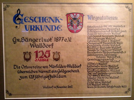 125 Jahre Sängerlust